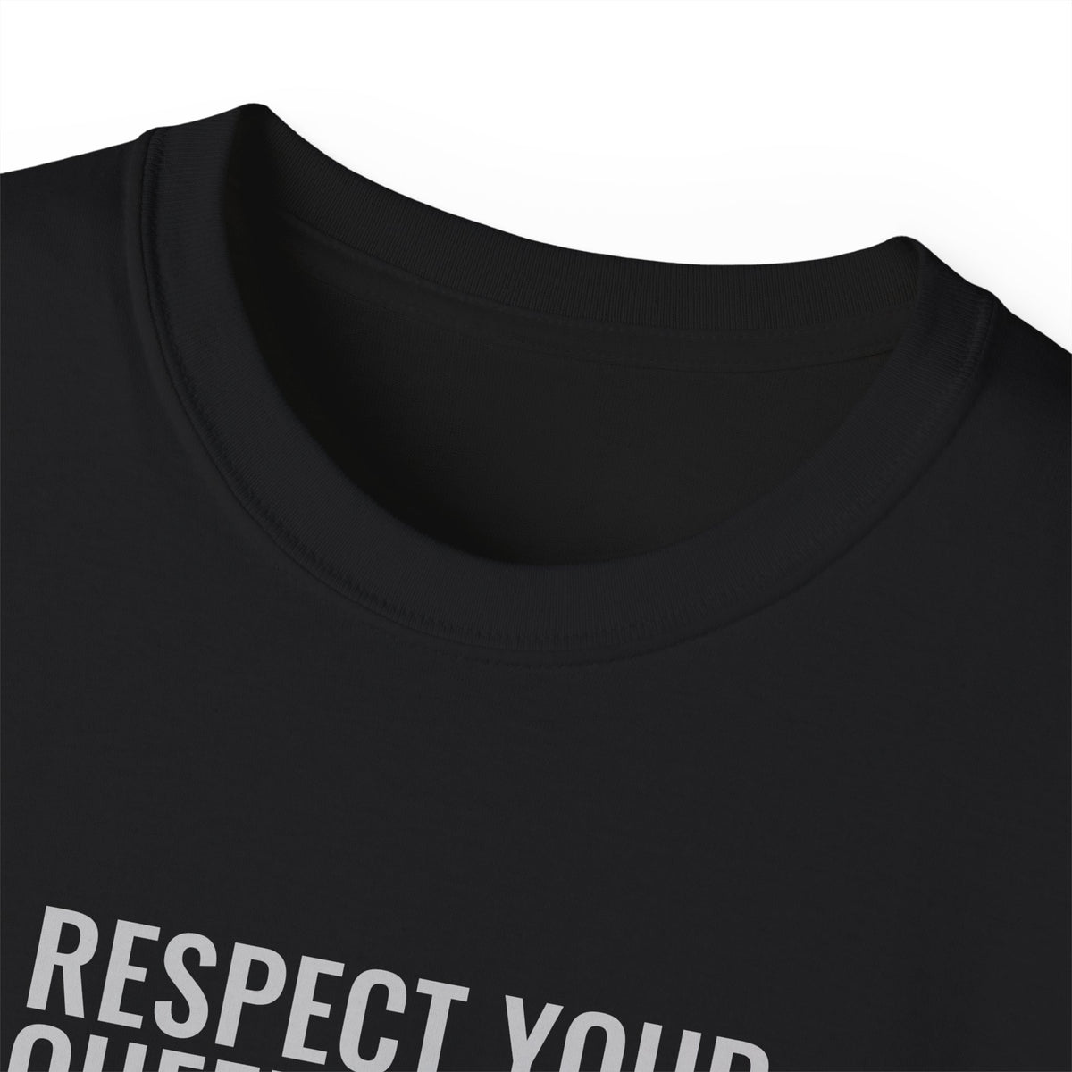 Respect Your Queer Elders Tee – Pronouns Pride Graphic T‑Shirt