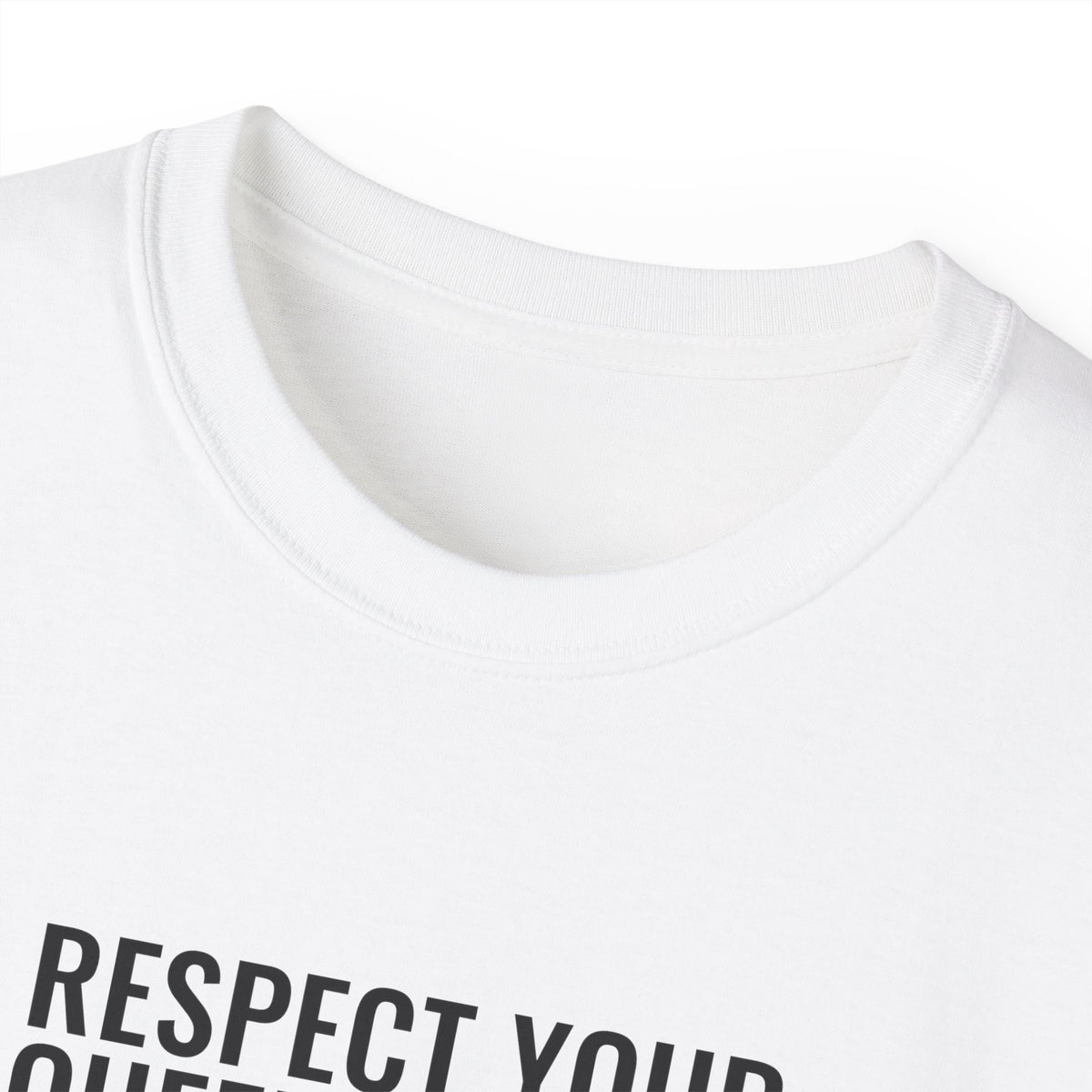 Respect Your Queer Elders Tee – Pronouns Pride Graphic T‑Shirt