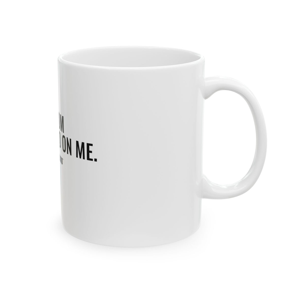 Wisdom Looks Good on Me White Mug — Gray Out Loud