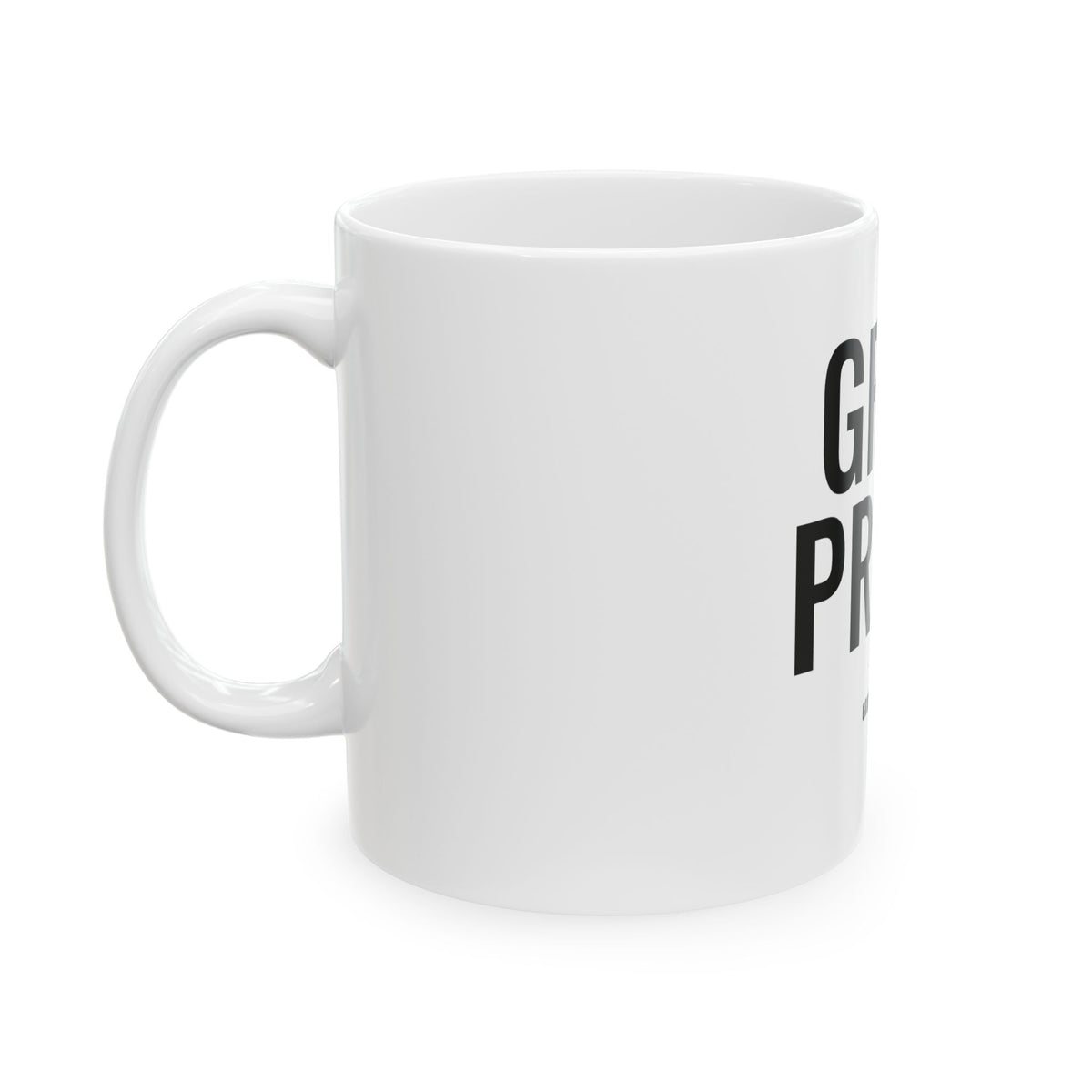 Gray Pride White Mug — Gray Out Loud