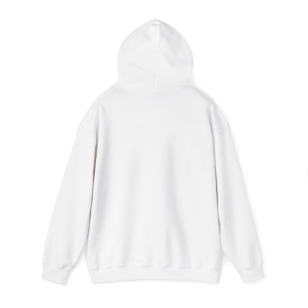 Gray Out Loud White Hoodie