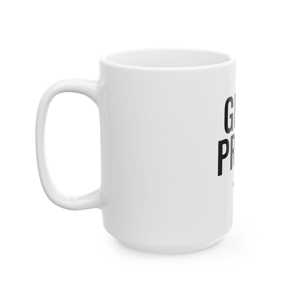 Gray Pride White Mug — Gray Out Loud