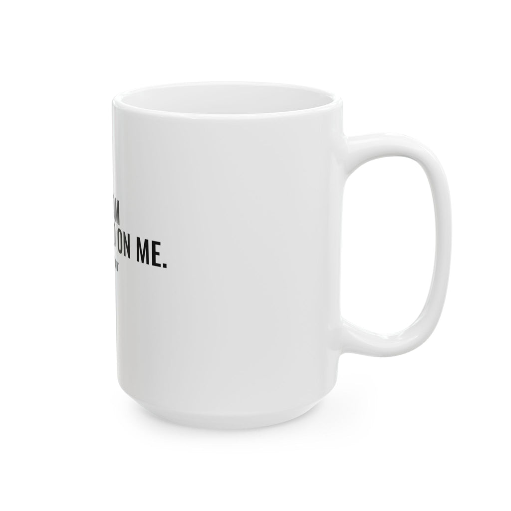 Wisdom Looks Good on Me White Mug — Gray Out Loud