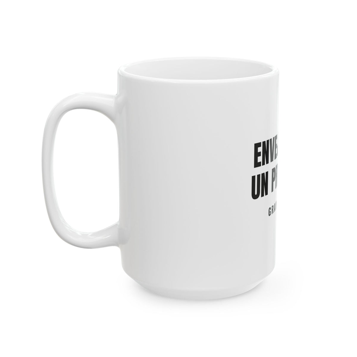 Envejecer Es un Privilegio White Mug — Gray Out Loud (Spanish)